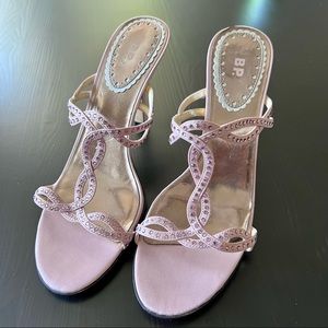 BP Lavender Rhinestone Heels